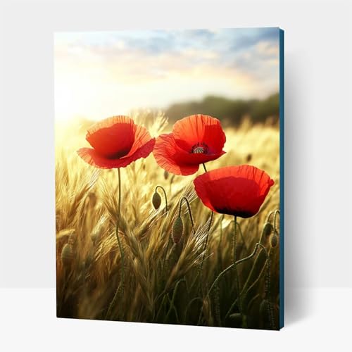 Diamond Painting kinder Blume Diamond Painting Pflanzen, DIY Crystal art Cross Stickerei Basteln Erwachsene, 5D Diamant Malen Nach Zahlen Erwachsene, Home Wand Dekor, Geschenke 70x95 cm JXL1-20567 von JXLEULIN