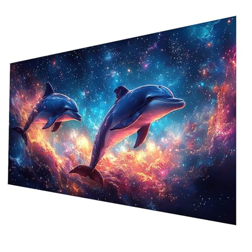 Diamond Painting kinder Delphin Diamond Painting 100 x 200CM, DIY Crystal art Cross Stickerei Basteln Erwachsene Sternenhimmel, 5D Diamant Malen Nach Zahlen Erwachsene, Geschenke für Frauen JXL-1980 Diamond Painting kinder Delphin Diamond Painting 100 x 200CM, DIY Crystal art Cross Stickerei Basteln Erwachsene Sternenhimmel, 5D Diamant Malen Nach Zahlen Erwachsene, Geschenke für Frauen JXL-1980 von JXLEULIN