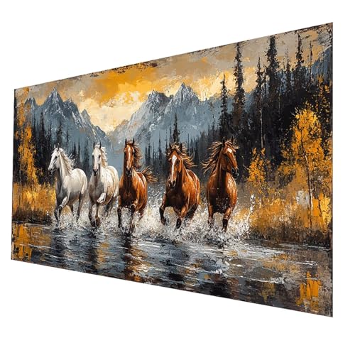 Diamond Painting kinder Horse Diamond Painting 80 x 160cm, DIY Crystal art Cross Stickerei Basteln Erwachsene Tier, 5D Diamant Malen Nach Zahlen Erwachsene, Geschenke für Frauen Wanddekor JXL-1778 Diamond Painting kinder Horse Diamond Painting 80 x 160cm, DIY Crystal art Cross Stickerei Basteln Erwachsene Tier, 5D Diamant Malen Nach Zahlen Erwachsene, Geschenke für Frauen Wanddekor JXL-1778 von JXLEULIN
