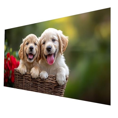Diamond Painting kinder Hund Diamond Painting 80x160 CM, DIY Crystal art Cross Stickerei Basteln Erwachsene Landschaft, 5D Diamant Malen Nach Zahlen Erwachsene, Geschenke für Frauen Wanddekor JXL-7758 Diamond Painting kinder Hund Diamond Painting 80x160 CM, DIY Crystal art Cross Stickerei Basteln Erwachsene Landschaft, 5D Diamant Malen Nach Zahlen Erwachsene, Geschenke für Frauen Wanddekor JXL-7758 von JXLEULIN