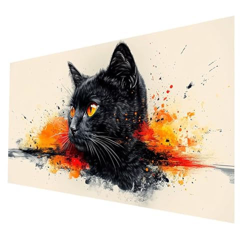Diamond Painting kinder Katze Diamond Painting 50x100 cm, DIY Crystal art Cross Stickerei Basteln Erwachsene Tier, 5D Diamant Malen Nach Zahlen Erwachsene, Home Wanddekor, Geschenke für Frauen JXL6915 Diamond Painting kinder Katze Diamond Painting 50x100 cm, DIY Crystal art Cross Stickerei Basteln Erwachsene Tier, 5D Diamant Malen Nach Zahlen Erwachsene, Home Wanddekor, Geschenke für Frauen JXL6915 von JXLEULIN