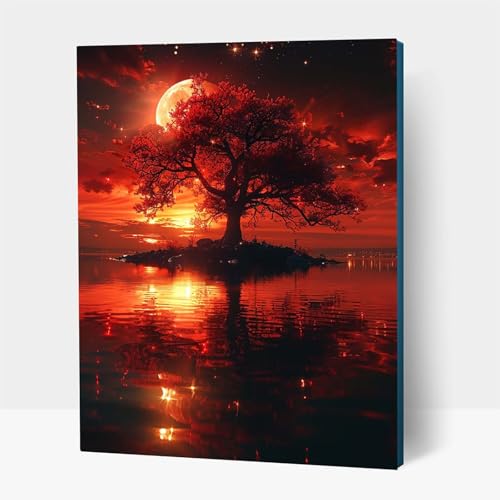 Diamond Painting kinder Mond Diamond Painting Baum, DIY Crystal art Cross Stickerei Basteln Erwachsene, 5D Diamant Malen Nach Zahlen Erwachsene, Home Wand Dekor, Geschenke 100 x 135 cm JXL1-14450 Diamond Painting kinder Mond Diamond Painting Baum, DIY Crystal art Cross Stickerei Basteln Erwachsene, 5D Diamant Malen Nach Zahlen Erwachsene, Home Wand Dekor, Geschenke 100 x 135 cm JXL1-14450 von JXLEULIN