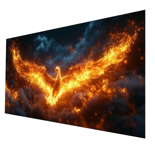Diamond Painting kinder Phönix Diamond Painting 100 x 200cm, DIY Crystal art Cross Stickerei Basteln Erwachsene Landschaft, 5D Diamant Malen Nach Zahlen Erwachsene, Geschenke für Frauen JXL-6260 von JXLEULIN