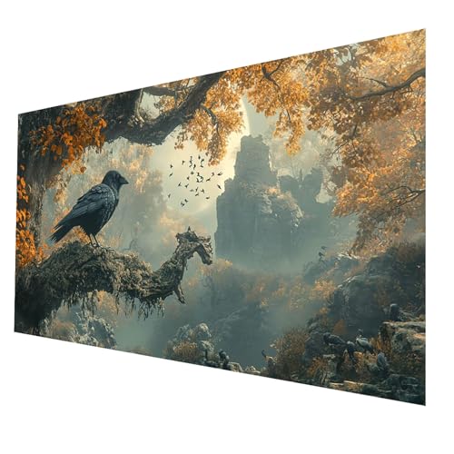 Diamond Painting kinder Vogel Diamond Painting 40 x 80cm, DIY Crystal art Cross Stickerei Basteln Erwachsene Baum, 5D Diamant Malen Nach Zahlen Erwachsene, Home Wanddekor, Geschenke für Frauen JXL3294 von JXLEULIN