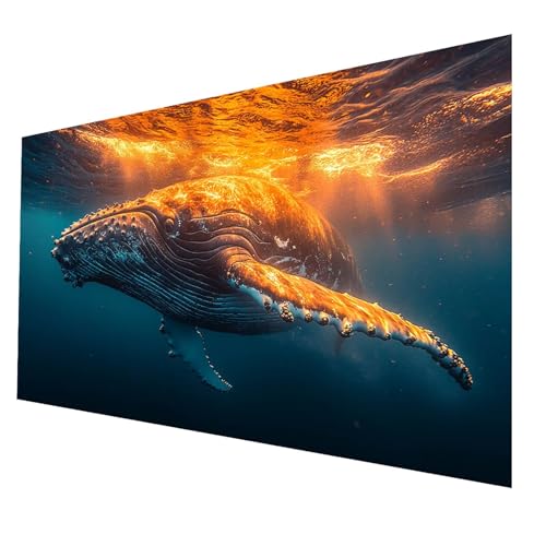 Diamond Painting kinder Wal Diamond Painting 90 x 180cm, DIY Crystal art Cross Stickerei Basteln Erwachsene Tier, 5D Diamant Malen Nach Zahlen Erwachsene, Home Wanddekor, Geschenke für Frauen JXL-4979 Diamond Painting kinder Wal Diamond Painting 90 x 180cm, DIY Crystal art Cross Stickerei Basteln Erwachsene Tier, 5D Diamant Malen Nach Zahlen Erwachsene, Home Wanddekor, Geschenke für Frauen JXL-4979 von JXLEULIN