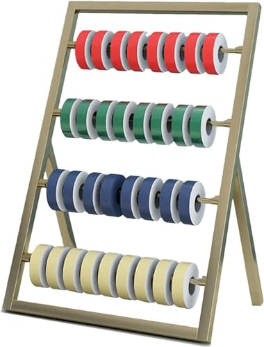 Bandhalter-Organizer-Ständer für Bastelarbeiten, Bandhalter-Organizer-Ständer, Tischplatte, goldfarben, 2-, 3-, 4-stufiger Ausstellungs-/Showständer zum Nähen, Basteln, Aufbewahren von Papierrollen, Bandhalter-Organizer-Ständer für Bastelarbeiten, Bandhalter-Organizer-Ständer, Tischplatte, goldfarben, 2-, 3-, 4-stufiger Ausstellungs-/Showständer zum Nähen, Basteln, Aufbewahren von Papierrollen, von JXYQ