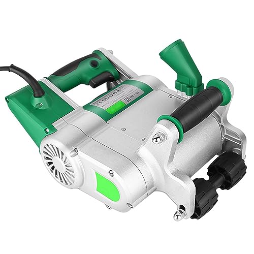 JXYQ 1100 W Industrielle Mauernutfräse mit 25 mm und 35 mm Klinge, 1600 U/min Wandnutenfräse, Geeignet für Leichtbauwände, Umweltschutzwände, Hohlziegelwände JXYQ 1100 W Industrielle Mauernutfräse mit 25 mm und 35 mm Klinge, 1600 U/min Wandnutenfräse, Geeignet für Leichtbauwände, Umweltschutzwände, Hohlziegelwände von JXYQ