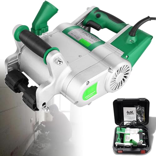 JXYQ 1100 W Wandnutmaschine, Wandnutschneidemaschine, elektrische Wandnutfräse, Nutschneidemaschine, Betonschneider, Kerbnutfräse, Schlitzmaschine () von JXYQ