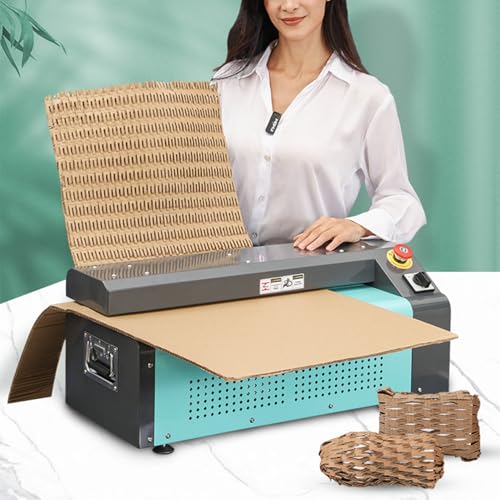 JXYQ Altkarton-Schredder, verwandelt Karton in Verpackungsmaterial, Erweiterungsschneidemaschine für Wellpappe - Maximale Schnittbreite: 35 cm, 110 V JXYQ Altkarton-Schredder, verwandelt Karton in Verpackungsmaterial, Erweiterungsschneidemaschine für Wellpappe - Maximale Schnittbreite: 35 cm, 110 V von JXYQ