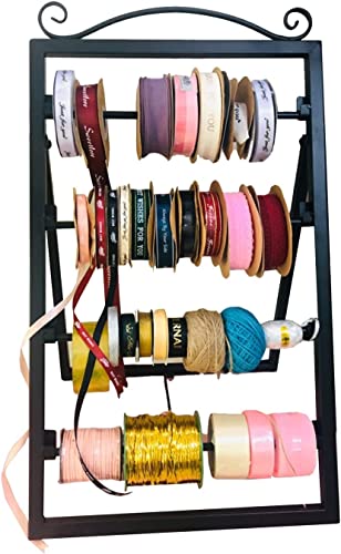 JXYQ Bandaufbewahrungs-Präsentationsständer, Schalbandhalter, Organizer-Ständer, Tischplatte, Kabelbandspender/Drahtspulen-Aufbewahrungsständer, Näh-/Bastelraum, Geschenkpapier-Präsentationsständer JXYQ Bandaufbewahrungs-Präsentationsständer, Schalbandhalter, Organizer-Ständer, Tischplatte, Kabelbandspender/Drahtspulen-Aufbewahrungsständer, Näh-/Bastelraum, Geschenkpapier-Präsentationsständer von JXYQ