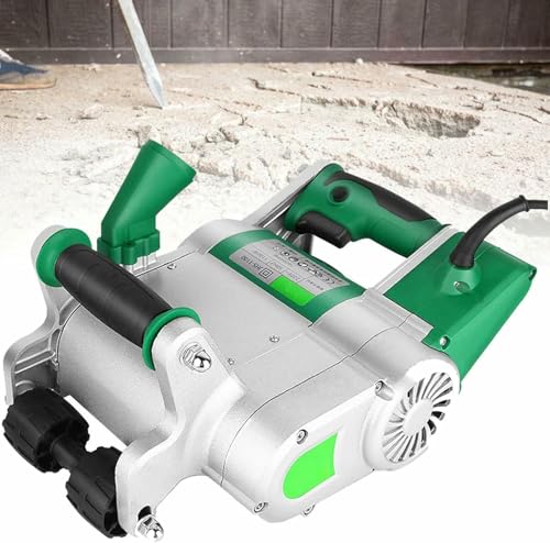 JXYQ Betonschlitzmaschine, 1100 W elektrische Mauernutfräse, Betonschlitzmaschine, für Hohlnut-Schneidemaschine aus rotem Ziegel JXYQ Betonschlitzmaschine, 1100 W elektrische Mauernutfräse, Betonschlitzmaschine, für Hohlnut-Schneidemaschine aus rotem Ziegel von JXYQ