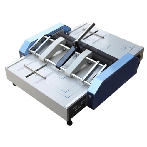 JXYQ Broschürenhefter/Broschürenhefter A3-Format Papierfalzmaschine 2-in-1 von JXYQ