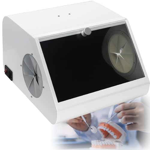 JXYQ Dentallabor-Glasblende, LED-Vakuum-Staubsammler mit 2 Filtern für hochfeste Sandstrahlstaubsammlung JXYQ Dentallabor-Glasblende, LED-Vakuum-Staubsammler mit 2 Filtern für hochfeste Sandstrahlstaubsammlung von JXYQ