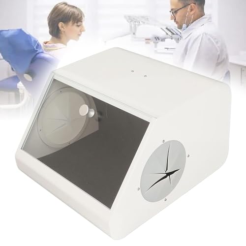 JXYQ Dentallabor-Staubbox, Sandstrahl-Staubsammler, mit 5500 K LED-Lichtquelle und Filtergerät, reduziert Staubschäden am menschlichen Körper, leicht zu reinigen JXYQ Dentallabor-Staubbox, Sandstrahl-Staubsammler, mit 5500 K LED-Lichtquelle und Filtergerät, reduziert Staubschäden am menschlichen Körper, leicht zu reinigen von JXYQ