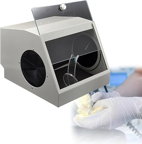 JXYQ Dentallabor-Staubbox, professioneller Dentalstaubsammler, Sandstrahlschutz-Staubsammler mit LED und Filtern, Staubhaube beiliegend JXYQ Dentallabor-Staubbox, professioneller Dentalstaubsammler, Sandstrahlschutz-Staubsammler mit LED und Filtern, Staubhaube beiliegend von JXYQ