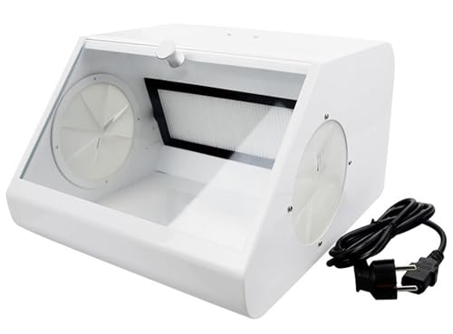JXYQ Dentallabor-Staubbox mit LED-Sandstrahlschutz, Staubsammler, Vakuum-Staubabsauger, verhindert Staubausbreitung, für Sandstrahl-, Läpp- und Gravurvorgänge JXYQ Dentallabor-Staubbox mit LED-Sandstrahlschutz, Staubsammler, Vakuum-Staubabsauger, verhindert Staubausbreitung, für Sandstrahl-, Läpp- und Gravurvorgänge von JXYQ