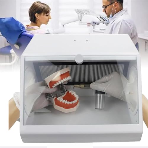 JXYQ Dentallabor-Staubbox mit Luftabsaugung, modulare Strahlkabine, Sandstrahlstaubsammler, Filtergerät, 12 Gruppen von LED-Lichtquellen JXYQ Dentallabor-Staubbox mit Luftabsaugung, modulare Strahlkabine, Sandstrahlstaubsammler, Filtergerät, 12 Gruppen von LED-Lichtquellen von JXYQ