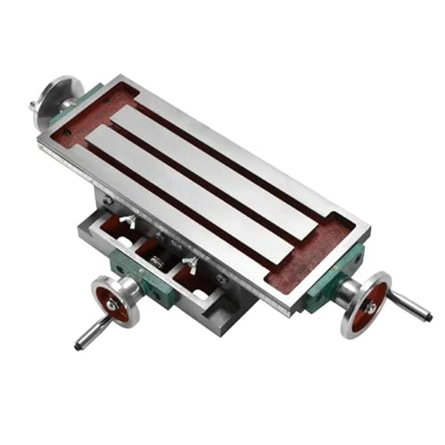 JXYQ Drehbare Bohr- und Fräsmaschine, Kreuzschlitten, Präzisions-Kreuztisch-Fräsmaschine, Palettenschiebetisch, multifunktionale 350/450-Bohr- und Fräsmaschinenplattform (Paket 2) von JXYQ