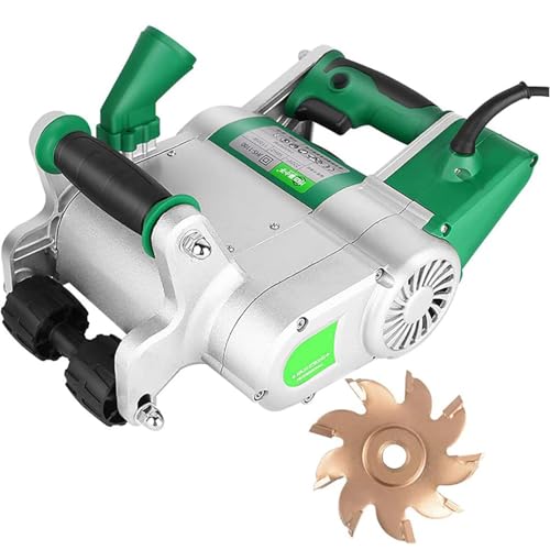 JXYQ Elektrische Wandnutenschneidemaschine, 220 V, 1100 W, Betonschlitzwerkzeug für Marmor-, Holz- und Betonnuten, ideal zum Schneiden von Kanälen und Schlitzen in Wänden und Böden JXYQ Elektrische Wandnutenschneidemaschine, 220 V, 1100 W, Betonschlitzwerkzeug für Marmor-, Holz- und Betonnuten, ideal zum Schneiden von Kanälen und Schlitzen in Wänden und Böden von JXYQ