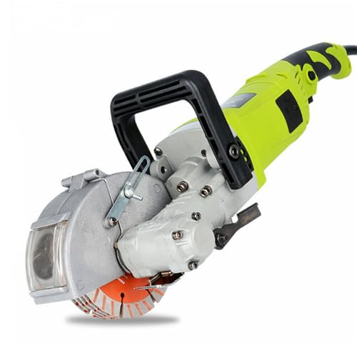 JXYQ Elektrische Wandnutmaschine, 4000 W Wandnutschneidemaschine für Ziegel und Beton, Nutsägeblatt mit 6000 U/min JXYQ Elektrische Wandnutmaschine, 4000 W Wandnutschneidemaschine für Ziegel und Beton, Nutsägeblatt mit 6000 U/min von JXYQ