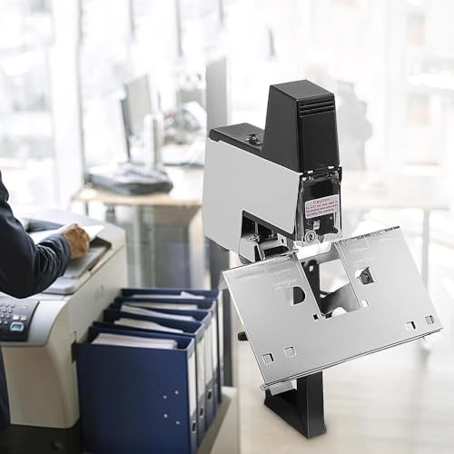JXYQ Elektrischer Hefter, automatischer elektrischer Hefter, automatischer Sattelheftbinder, robuster Taschenbuch- und Sattelheftbinder, Bindestärke 2–30 Blatt (220 V/50 Hz) von JXYQ