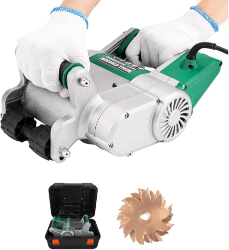 JXYQ Elektrischer Mauernutfräser, 1-maliges Formen, Wandnut-Schneidemaschine, Schnittbreite 35 mm, Tiefe 40 mm, Mauernutfräse, Betonschneider JXYQ Elektrischer Mauernutfräser, 1-maliges Formen, Wandnut-Schneidemaschine, Schnittbreite 35 mm, Tiefe 40 mm, Mauernutfräse, Betonschneider von JXYQ
