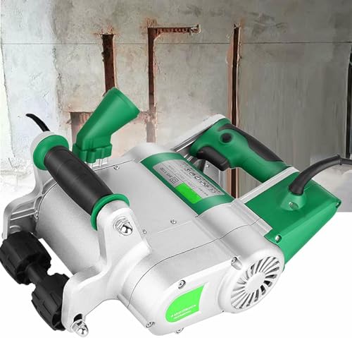 JXYQ Elektrischer Mauerschlitzer, 35 mm/25 mm, 1100 W, Betonwandschneidemaschine, für Ziegel, Boden und Bewehrungsstahl, einfach zu bedienen JXYQ Elektrischer Mauerschlitzer, 35 mm/25 mm, 1100 W, Betonwandschneidemaschine, für Ziegel, Boden und Bewehrungsstahl, einfach zu bedienen von JXYQ