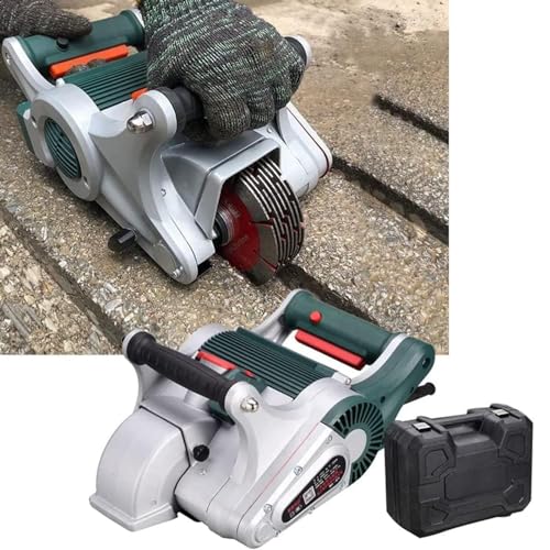 JXYQ Elektrischer Mauerschlitzer, 4800 W, einmalige Formwand-Nutschneidemaschine mit Infrarot-Visier, staubfreie Wandschlitzmaschine, Tiefe/Breite: 40 mm für Zement-Ziegel-Wand-Marmor-Beton JXYQ Elektrischer Mauerschlitzer, 4800 W, einmalige Formwand-Nutschneidemaschine mit Infrarot-Visier, staubfreie Wandschlitzmaschine, Tiefe/Breite: 40 mm für Zement-Ziegel-Wand-Marmor-Beton von JXYQ