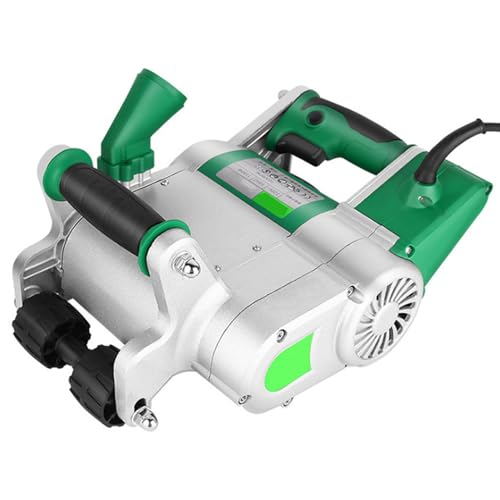 JXYQ Elektrischer Mauerschlitzer, Einmal-Formwand-Nutenschneidemaschine, aufhängbares Design, Staubwand-Schlitzmaschine, Zement-Sand-Ziegelschneider (35 mm) von JXYQ