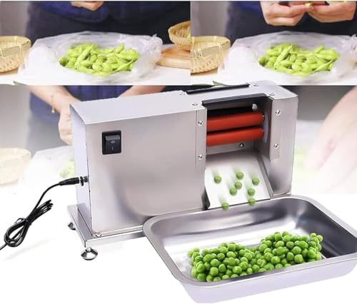 JXYQ Erbsenschäler, elektrische Maschine, 20 W, für den gewerblichen Haushalt, Bohnenschäler von JXYQ