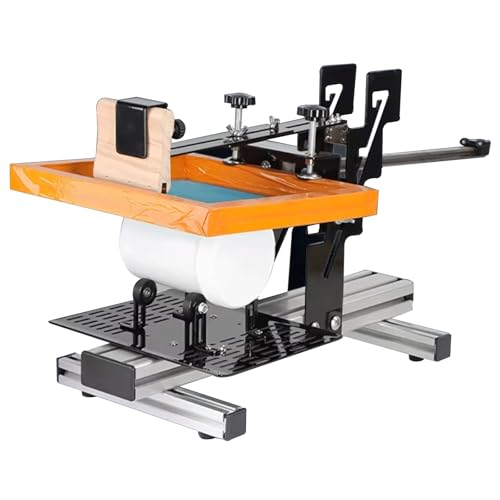 JXYQ Gebogene Siebdruckmaschine, manueller Siebdruck-Presszylinder, 200 x 250 mm maximale Grafikfläche, für Flaschen mit 270 mm Durchmesser, zylindrische und konische Produkte JXYQ Gebogene Siebdruckmaschine, manueller Siebdruck-Presszylinder, 200 x 250 mm maximale Grafikfläche, für Flaschen mit 270 mm Durchmesser, zylindrische und konische Produkte von JXYQ