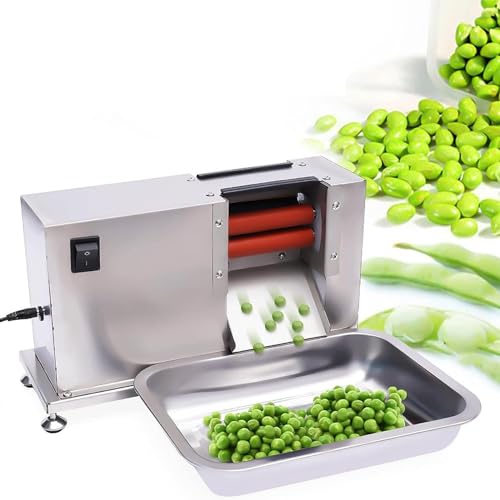 JXYQ Kommerzielle halbautomatische Bohnenschälmaschine, 10 kg/Stunde Erbsenschäler aus Edelstahl zum effizienten Schälen von Erbsen, Edamame und Bohnen JXYQ Kommerzielle halbautomatische Bohnenschälmaschine, 10 kg/Stunde Erbsenschäler aus Edelstahl zum effizienten Schälen von Erbsen, Edamame und Bohnen von JXYQ