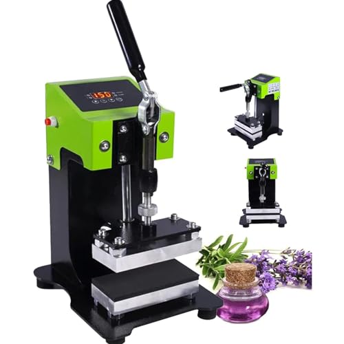 JXYQ Kommerzielle manuelle hydraulische Wärmepresse mit LCD-Bildschirm, 0–250 °C Temperaturregelung, für die Extraktion von Blumenpflanzen und Heimwerkerprojekte JXYQ Kommerzielle manuelle hydraulische Wärmepresse mit LCD-Bildschirm, 0–250 °C Temperaturregelung, für die Extraktion von Blumenpflanzen und Heimwerkerprojekte von JXYQ