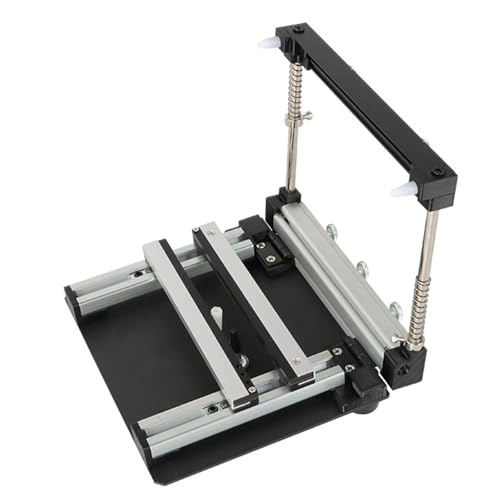 JXYQ Manuelle kleine Siebdruckstation, PCB-Schablonendrucker mit Einstellbarer Dicke, Lötpastendrucktisch aus Stahlgitter, Präzisionsdruck für die Leiterplattenmontage von JXYQ