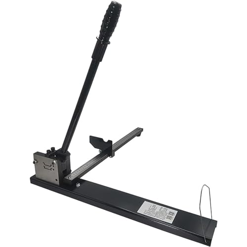 JXYQ Manuelles Schienenschneidewerkzeug, Doppelnutschienenschneidemaschine, einstellbare Positionierung, W50CM-Lineal zum Schneiden von Geschlitzten Stahlschienen, 35 mm Breite, 7,5 mm Höhe von JXYQ