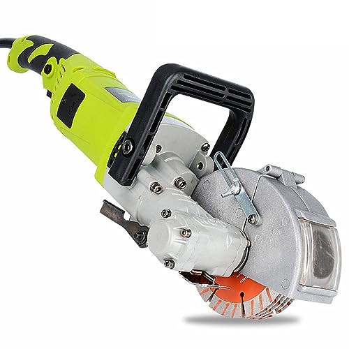 JXYQ Mauernutfräse 4000W, Mauernutfräse 7500U/min, Elektrische Mauernutfräse für Granit, Marmor, Beton, Grün-115MM JXYQ Mauernutfräse 4000W, Mauernutfräse 7500U/min, Elektrische Mauernutfräse für Granit, Marmor, Beton, Grün-115MM von JXYQ