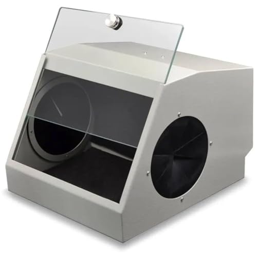 JXYQ Modulare Strahlkabine, Dentallabor-Staubbox mit Luftabsaugung und Filtergerät, 5500k LED-Lichtquelle, Staub entweicht beim Sandstrahlen Nicht JXYQ Modulare Strahlkabine, Dentallabor-Staubbox mit Luftabsaugung und Filtergerät, 5500k LED-Lichtquelle, Staub entweicht beim Sandstrahlen Nicht von JXYQ