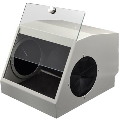 JXYQ Modulare Strahlkabine, Dentallabor-Staubbox mit Luftabsaugung und Filtervorrichtung, 5500k LED-Lichtquelle, Staub entweicht beim Sandstrahlen Nicht, 29x20x20,5cm JXYQ Modulare Strahlkabine, Dentallabor-Staubbox mit Luftabsaugung und Filtervorrichtung, 5500k LED-Lichtquelle, Staub entweicht beim Sandstrahlen Nicht, 29x20x20,5cm von JXYQ