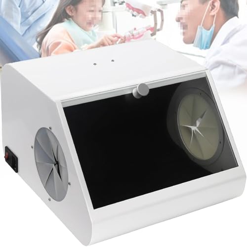 JXYQ Modulare Strahlkabine, Dentallabor-Staubbox mit Luftabsaugung und Filtervorrichtung, mit Einer LED-Lichtquelle und gehärteter Glasblende, reduziert Staubschäden für Ärzte JXYQ Modulare Strahlkabine, Dentallabor-Staubbox mit Luftabsaugung und Filtervorrichtung, mit Einer LED-Lichtquelle und gehärteter Glasblende, reduziert Staubschäden für Ärzte von JXYQ
