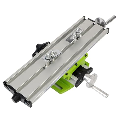JXYQ Multifunktions-Arbeitstisch mit Einstellbarer XY-Achse und Präzisionsfräsmaschine, Bohrschraubstock, Arbeitstisch, Kreuzschlitten von JXYQ