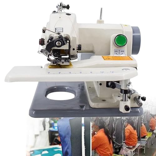 JXYQ Näh- und Quiltmaschine, Nahtloses Nähen, Breiter Tisch, Blindstich-Nähmaschine, Desktop-Blindstich-Säumer, Näh-Controller-Pedal JXYQ Näh- und Quiltmaschine, Nahtloses Nähen, Breiter Tisch, Blindstich-Nähmaschine, Desktop-Blindstich-Säumer, Näh-Controller-Pedal von JXYQ