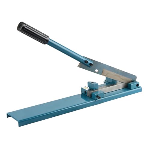 JXYQ PVC-Kabelkanalschneider, Drahtkanalschneider, manueller Kunststoff-DIN-Schienenschneider, 45°-90°-Winkel, verstellbare Schneidemaschine, Elektriker-Spezialschneidegerät (ohne Lineal) von JXYQ