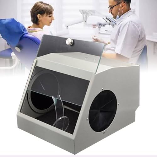 JXYQ Professionelle Staubbox für Dentallabore, Vakuum-Staubsammler, Vakuum-Extraktionsbox, Labor-Absaugsystem, staubdichte Box mit Licht und Filtern JXYQ Professionelle Staubbox für Dentallabore, Vakuum-Staubsammler, Vakuum-Extraktionsbox, Labor-Absaugsystem, staubdichte Box mit Licht und Filtern von JXYQ