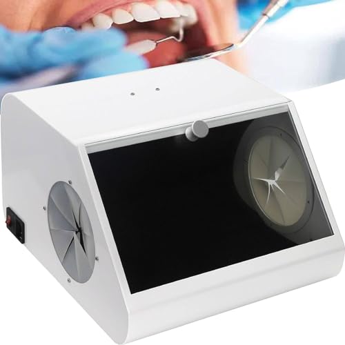 JXYQ Professioneller Dentalstaubsammler, Dentallabor-Staubbox, Sandstrahlstaubsammler, Eingebaute 12 Sätze LED-Lichtquellen, Klare Sicht und Leicht Zu Reinigen JXYQ Professioneller Dentalstaubsammler, Dentallabor-Staubbox, Sandstrahlstaubsammler, Eingebaute 12 Sätze LED-Lichtquellen, Klare Sicht und Leicht Zu Reinigen von JXYQ