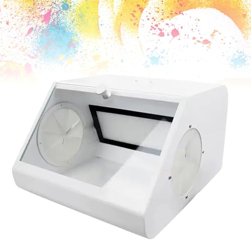 JXYQ Sandstrahl-Staubsammler für Dentallabore mit Licht, inkl. 2 Filter für effizientes Trimmen und Staubschutz JXYQ Sandstrahl-Staubsammler für Dentallabore mit Licht, inkl. 2 Filter für effizientes Trimmen und Staubschutz von JXYQ