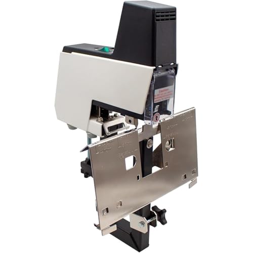 JXYQ Sattelhefter, elektrischer Hefter, 1-9 Stufen des Bindedrucks einstellbar, Flachheftung/Sattelheftung umschaltbar, für Büros von JXYQ