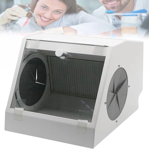 JXYQ Schleif- und Polierbox, Läppschutz, Sandstrahl-Staubsammler für Dentallabore, Staubbox für Dentallabore, Reduziert Staubschäden für Ärzte, 100 240 V JXYQ Schleif- und Polierbox, Läppschutz, Sandstrahl-Staubsammler für Dentallabore, Staubbox für Dentallabore, Reduziert Staubschäden für Ärzte, 100 240 V von JXYQ