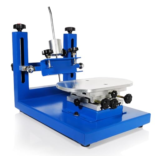 JXYQ Siebdruckmaschine, Siebdruck-Kit, T-Shirt-Druckmaschine, Werkbank 240 x 130 mm, Druckgeschwindigkeit 20 St./h, für T-Shirt-DIY-Druck JXYQ Siebdruckmaschine, Siebdruck-Kit, T-Shirt-Druckmaschine, Werkbank 240 x 130 mm, Druckgeschwindigkeit 20 St./h, für T-Shirt-DIY-Druck von JXYQ