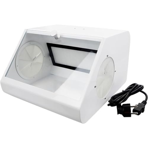JXYQ Staubbox für Dentallabore, Sandstrahlschutz, Vakuum-Staubabsauger mit Filtervorrichtung, mit Einer 5500K-LED-Lichtquelle, reduziert Staubschäden für Ärzte JXYQ Staubbox für Dentallabore, Sandstrahlschutz, Vakuum-Staubabsauger mit Filtervorrichtung, mit Einer 5500K-LED-Lichtquelle, reduziert Staubschäden für Ärzte von JXYQ