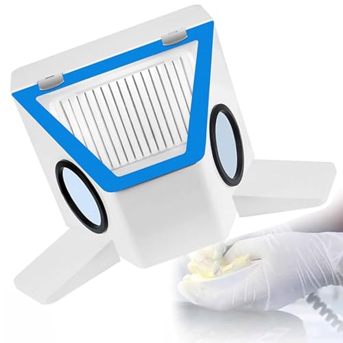 JXYQ Staubbox für Dentallabore, Staubsammler zum Sandstrahlen mit Handauflage, schattenfreies Lampendesign, großes Fenster, für Zahnprothesen, Schmuckschnitzerei JXYQ Staubbox für Dentallabore, Staubsammler zum Sandstrahlen mit Handauflage, schattenfreies Lampendesign, großes Fenster, für Zahnprothesen, Schmuckschnitzerei von JXYQ